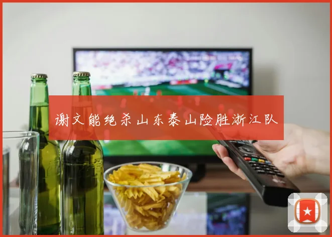 谢文能绝杀山东泰山险胜浙江队